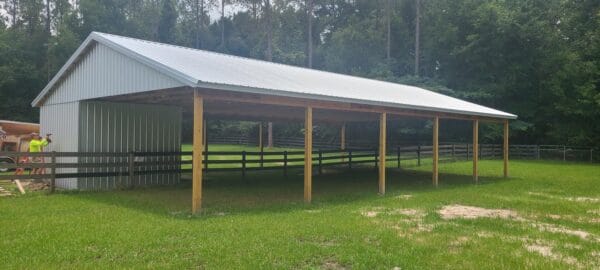 Custom built barn with storage in Gainesville, FL