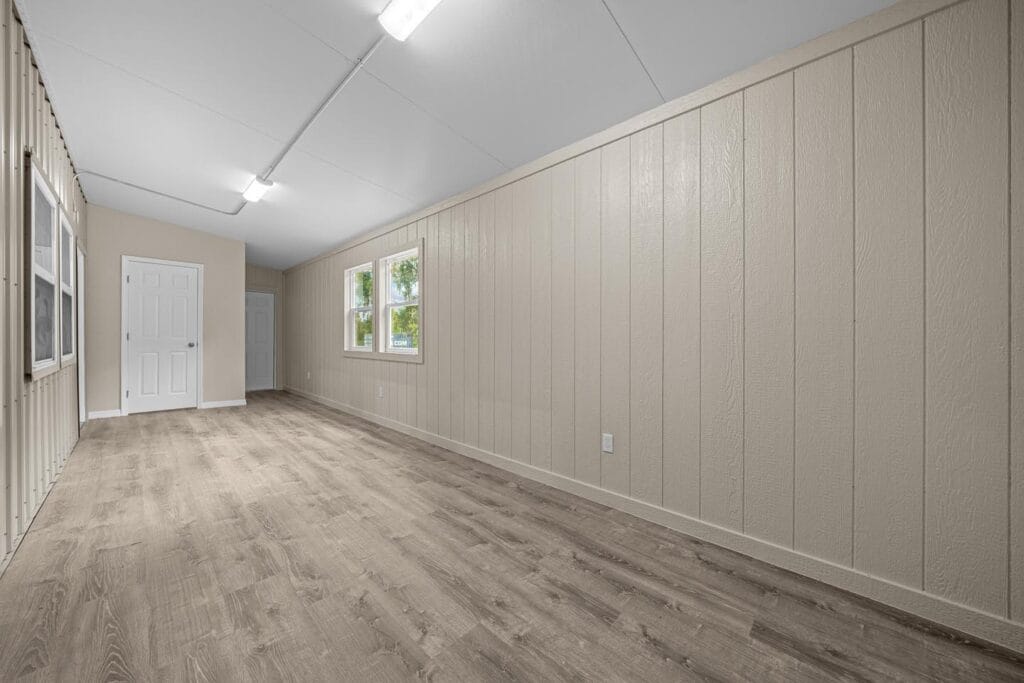 inside view of a custom RV barndominium in Citra, FL