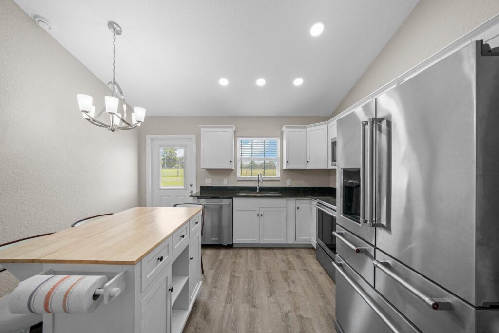 inside view of a custom RV barndominium in Citra, FL