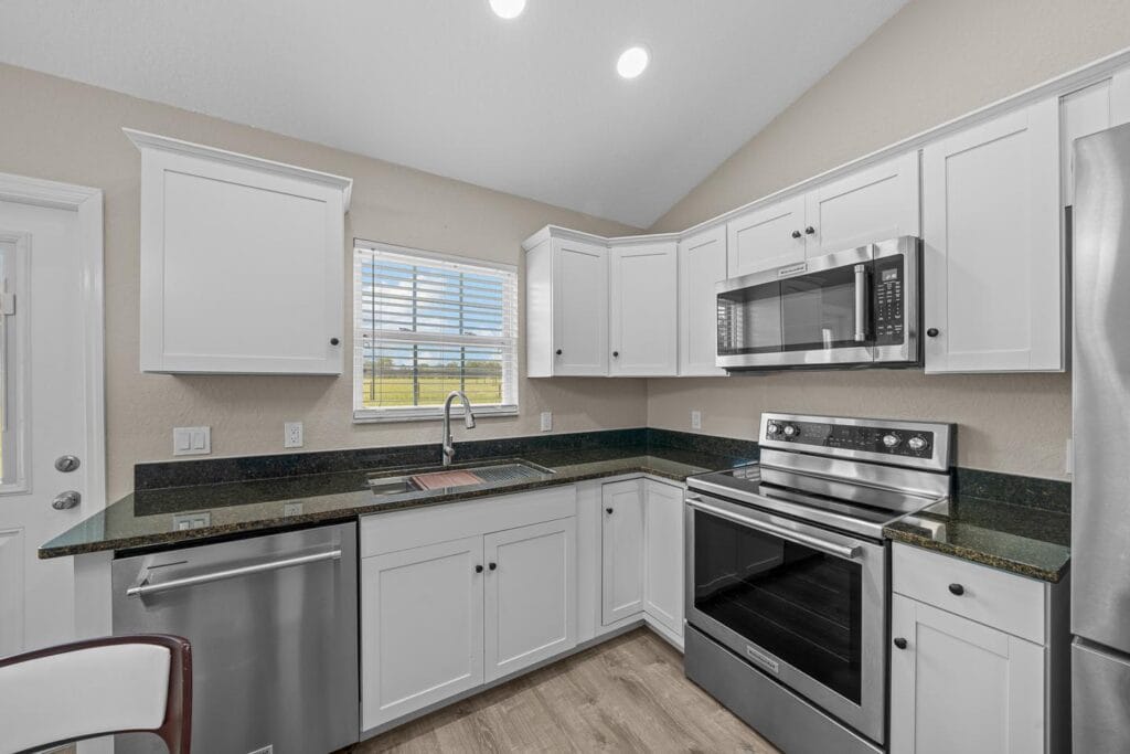 inside view of a custom RV barndominium in Citra, FL