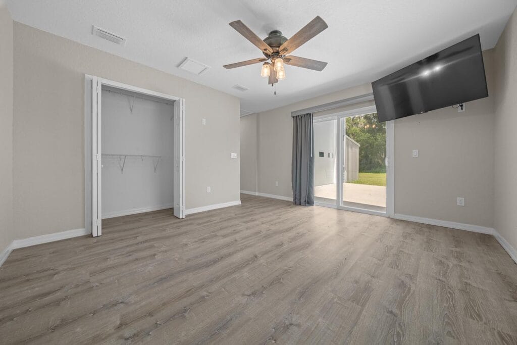 inside view of a custom RV barndominium in Citra, FL