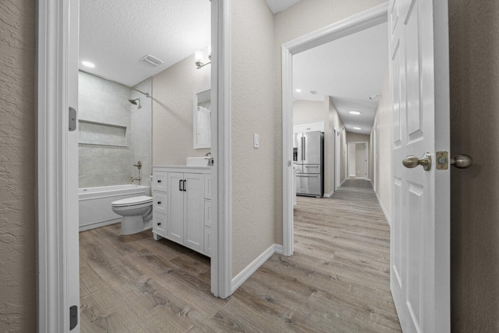 inside view of a custom RV barndominium in Citra, FL