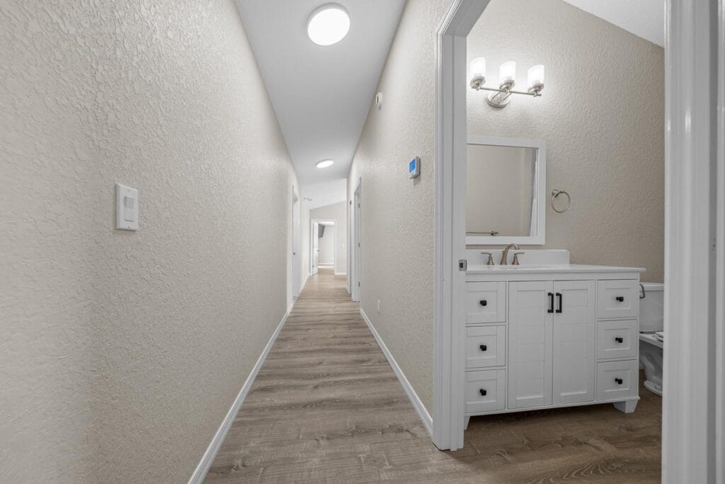 inside view of a custom RV barndominium in Citra, FL