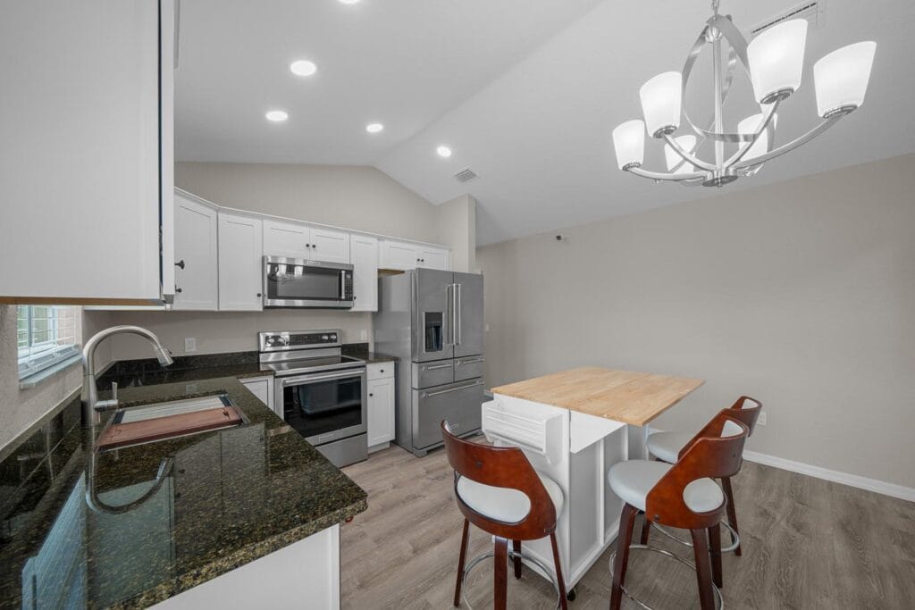 inside view of a custom RV barndominium in Citra, FL