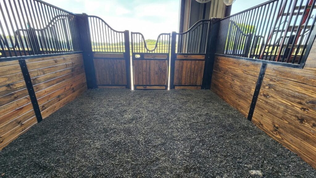 custom built horse stalls in Reddick, FL