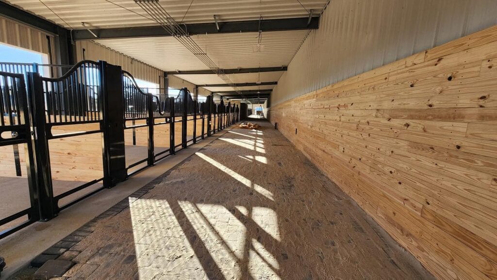 custom built horse stalls in Reddick, FL