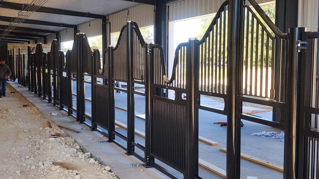 custom built horse stalls in Reddick, FL