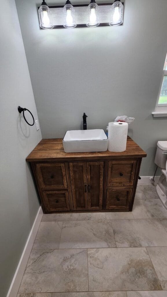 inside view of a custom built multi-level home in Crystal River, FL