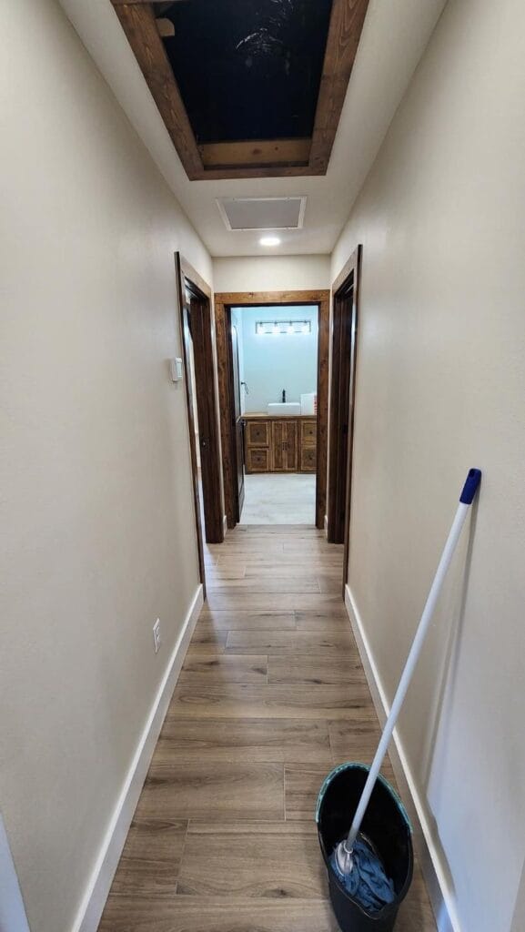 inside view of a custom built multi-level home in Crystal River, FL