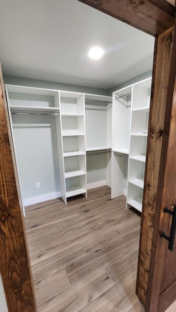 inside view of a custom built multi-level home in Crystal River, FL