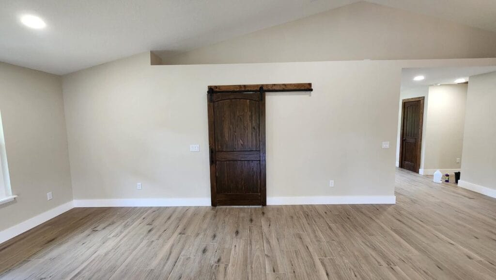 inside view of a custom built multi-level home in Crystal River, FL