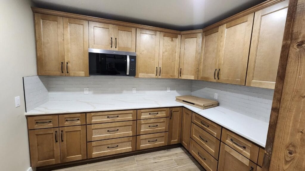 inside view of a custom built multi-level home in Crystal River, FL