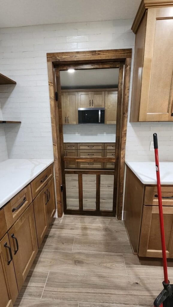 inside view of a custom built multi-level home in Crystal River, FL